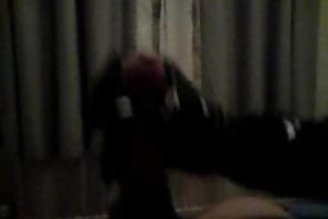 Handjob مع الواقي الذكري اللاتكس و قفازات PVC الأفلام الإباحية في اللغة الروسية