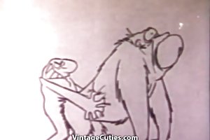 مضحك كس سخيف الكرتون الجنس (1960 المنشأ خمر) الإباحية في العمل مشاهدة على الانترنت