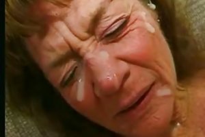 متجعد الجدة يحب 4 الديوك والكثير من الحيوانات المنوية الجنس نائب الرئيس